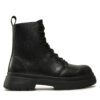 Туристически oбувки Guess Palermo Boot FMFPAL ELE11 Черен цвят на ниска цена