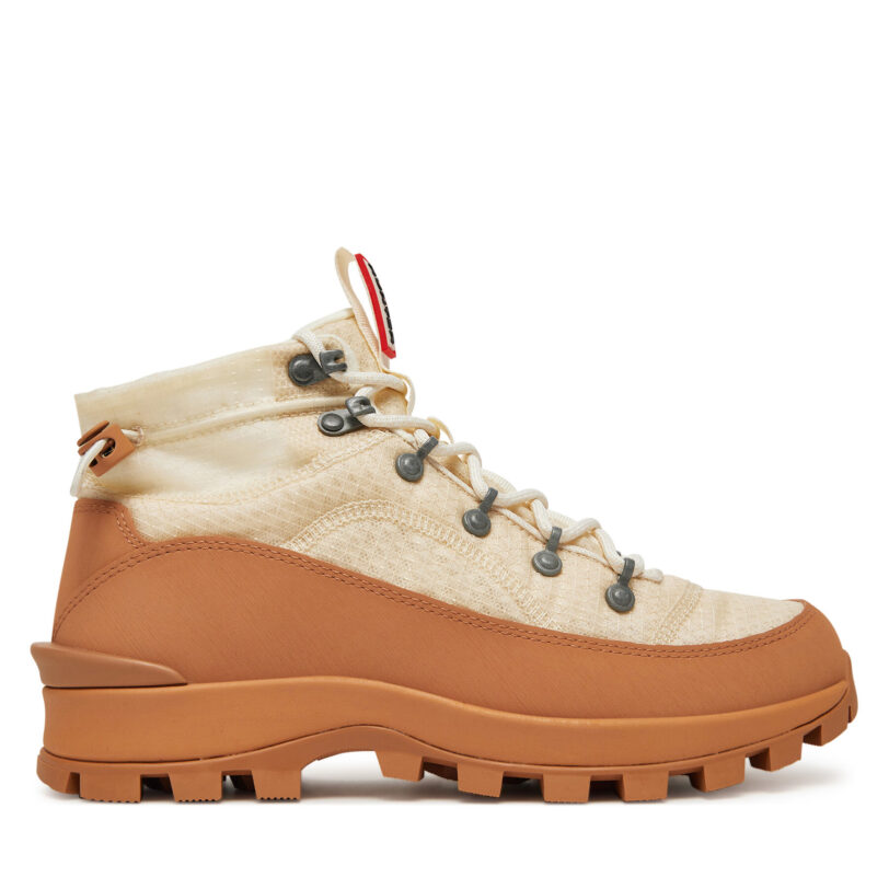 Туристически oбувки Hunter Womens Travel Explorer Boot WFS2336REN Бял цвят на ниска цена