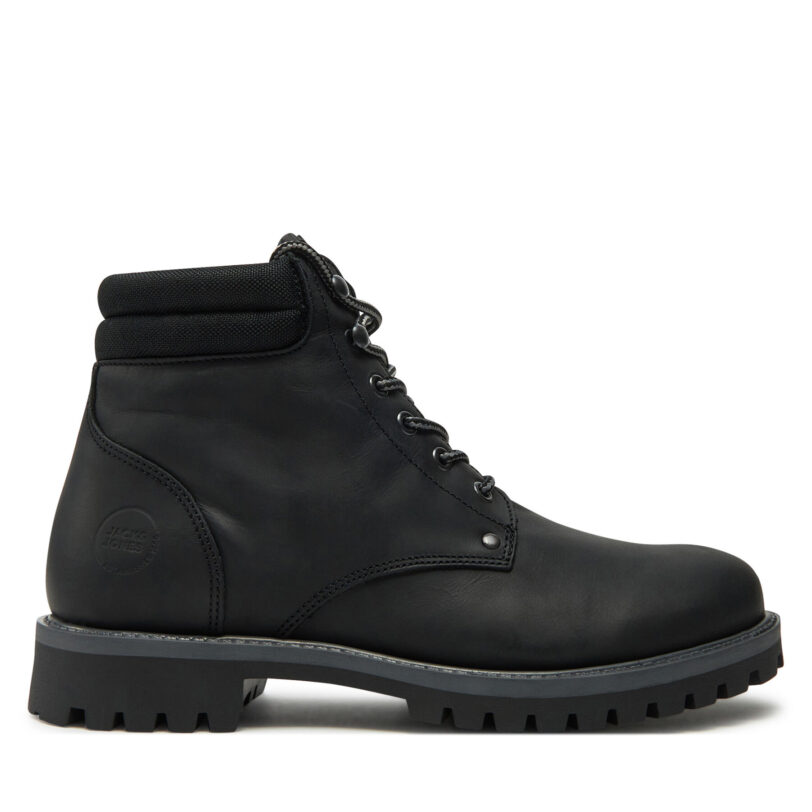 Туристически oбувки Jack&Jones JfwStanton 12257999 Черен цвят на ниска цена