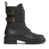 Туристически oбувки Kurt Geiger 225-Brooke Combat Boot 559700109 Черен цвят на ниска цена