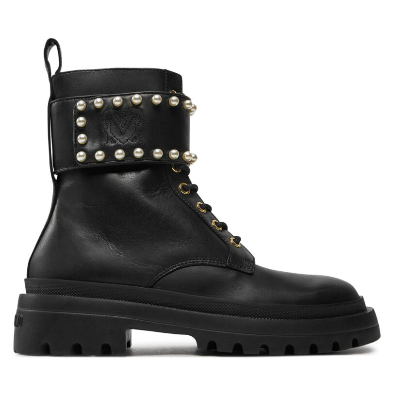 Туристически oбувки LOVE MOSCHINO JA24235G0LIA0000 Черен цвят на ниска цена