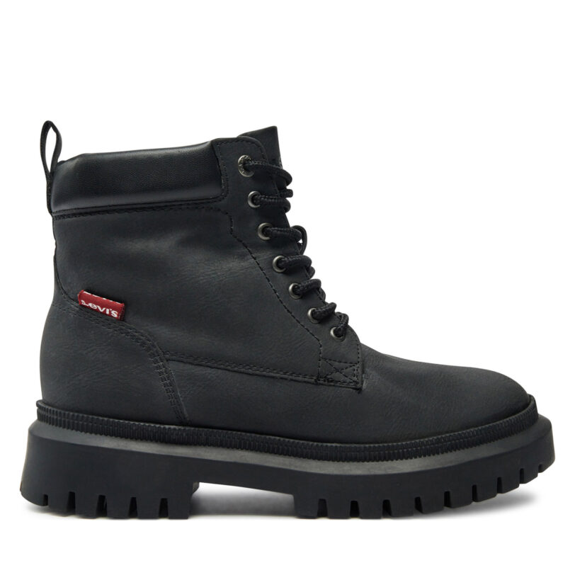 Туристически oбувки Levi's® Lennox 235878-794 Черен цвят на ниска цена
