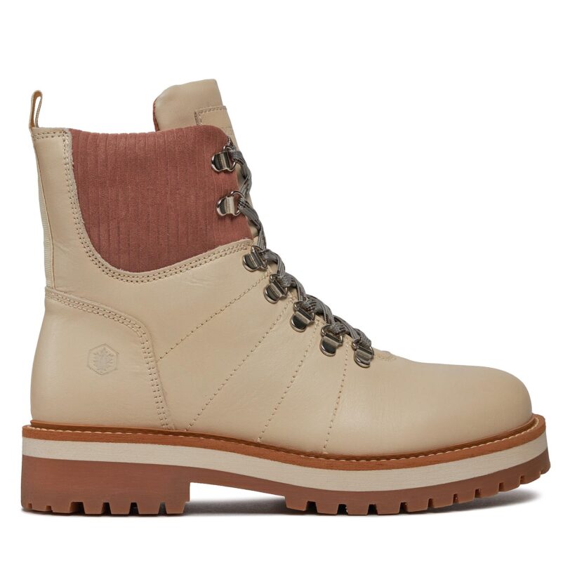 Туристически oбувки Lumberjack KRISTY SW50501-015-M07 Екрю цвят на ниска цена