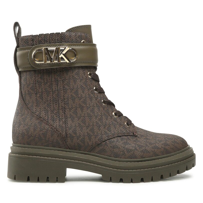 Туристически oбувки MICHAEL Michael Kors Parker 40F2PKFE5B Кафяв цвят на ниска цена