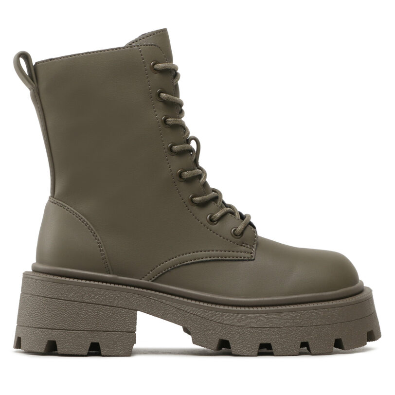 Туристически oбувки ONLY Shoes Onlbanyuo-3 15304974 Зелен цвят на ниска цена