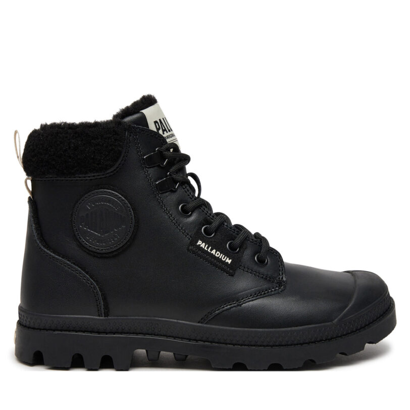 Туристически oбувки Palladium 94380-008-M Черен цвят на ниска цена