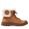 Туристически oбувки Palladium Baggy Nbk Wl 97962-237-M Кафяв цвят на ниска цена