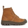 Туристически oбувки Palladium Pallabrousse Hi Wp 77983-257-M Кафяв цвят на ниска цена