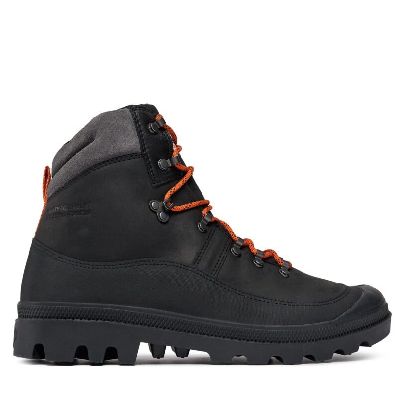 Туристически oбувки Palladium Pallabrousse Hkr Wp+ 08840-008-M Черен цвят на ниска цена