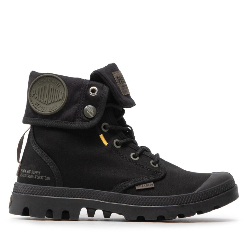 Туристически oбувки Palladium Pampa Baggy Supply 77964-008-M Черен цвят на ниска цена