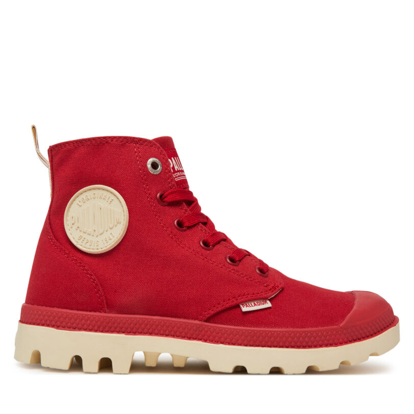 Туристически oбувки Palladium Pampa Duo Chrome 74470-656-M Червен цвят на ниска цена