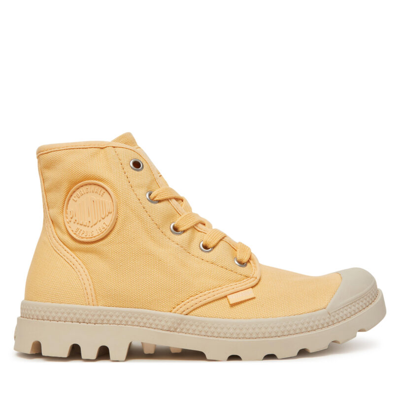 Туристически oбувки Palladium Pampa Hi 92352-721-M Жълт цвят на ниска цена