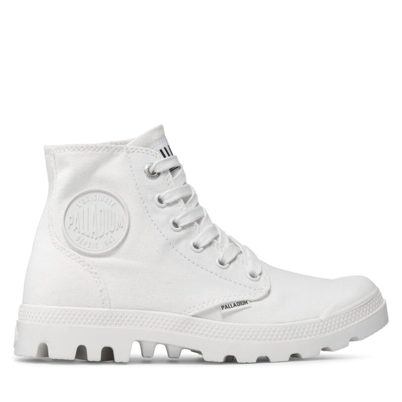 Туристически oбувки Palladium Pampa Hi Mono U 73089-116-M Бял цвят на ниска цена