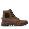 Туристически oбувки Palladium Pampa Hi Supply Lth 77963-230-M Кафяв цвят на ниска цена