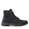 Туристически oбувки Palladium Pampa Hi Wax U 77222-008-M Черен цвят на ниска цена