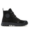 Туристически oбувки Palladium Pampa Hi Zip Wl 95982-010-M Черен цвят на ниска цена