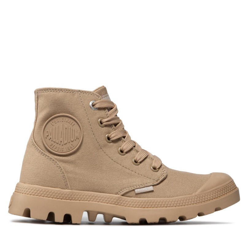 Туристически oбувки Palladium Pampa Hi mono U 73089-271-M Бежов цвят на ниска цена
