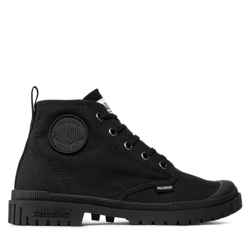 Туристически oбувки Palladium Pampa Sp20 Hi Cvs 76838-008-M Черен цвят на ниска цена