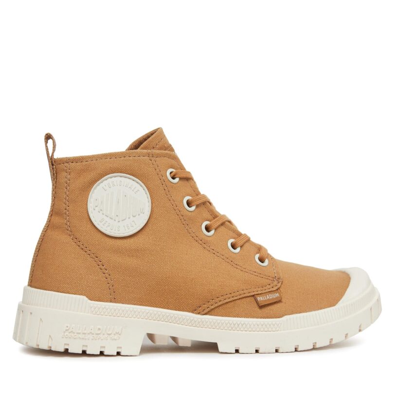 Туристически oбувки Palladium Pampa Sp20 Hi Cvs 76838-209-M Кафяв цвят на ниска цена