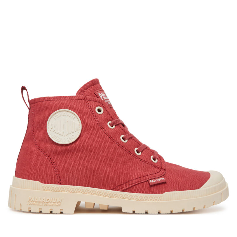 Туристически oбувки Palladium Pampa Sp20 Hi Cvs 76838-601-M Червен цвят на ниска цена