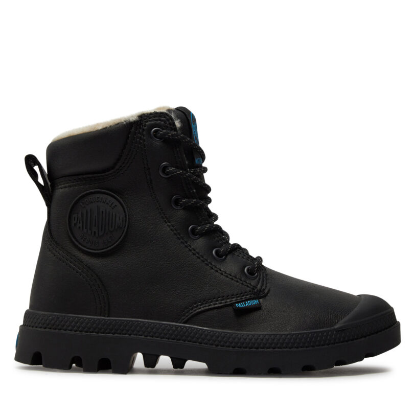 Туристически oбувки Palladium Pampa Sport Cuff WPS 72992-001-M Черен цвят на ниска цена