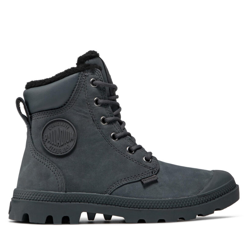 Туристически oбувки Palladium Pampa Sport Cuff Wps 72992-063-M Сив цвят на ниска цена