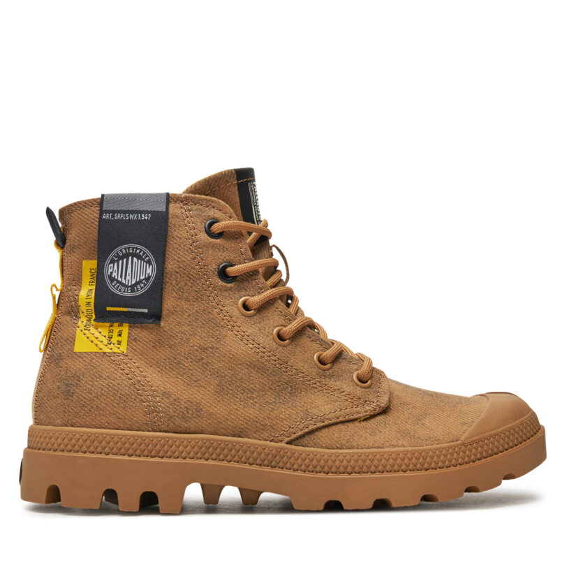Туристически oбувки Palladium Pampa Surplus 74389-291-M Кафяв цвят на ниска цена