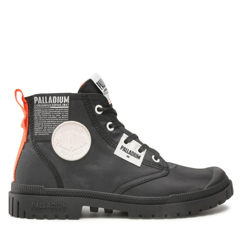 Туристически oбувки Palladium Sp20 Overlab 77371-001-M Черен цвят на ниска цена