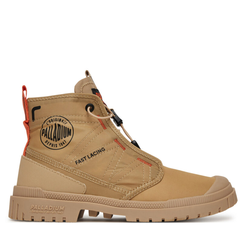 Туристически oбувки Palladium Sp20 Travel Hi 74476-295-M Бежов цвят на ниска цена