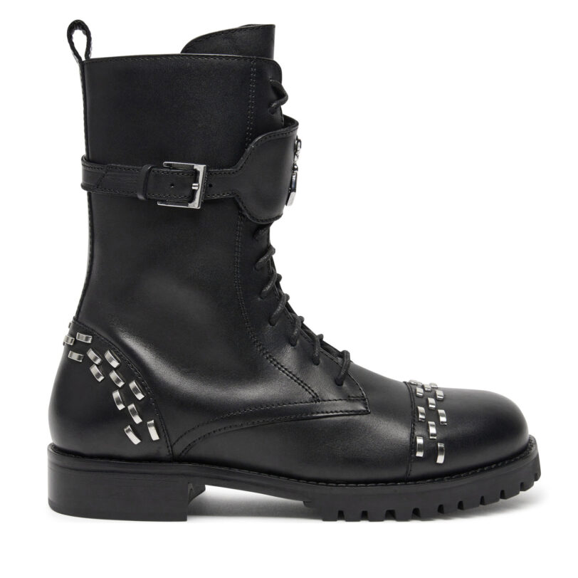 Туристически oбувки Patrizia Pepe 8Y0102/L119-K103 Черен цвят на ниска цена