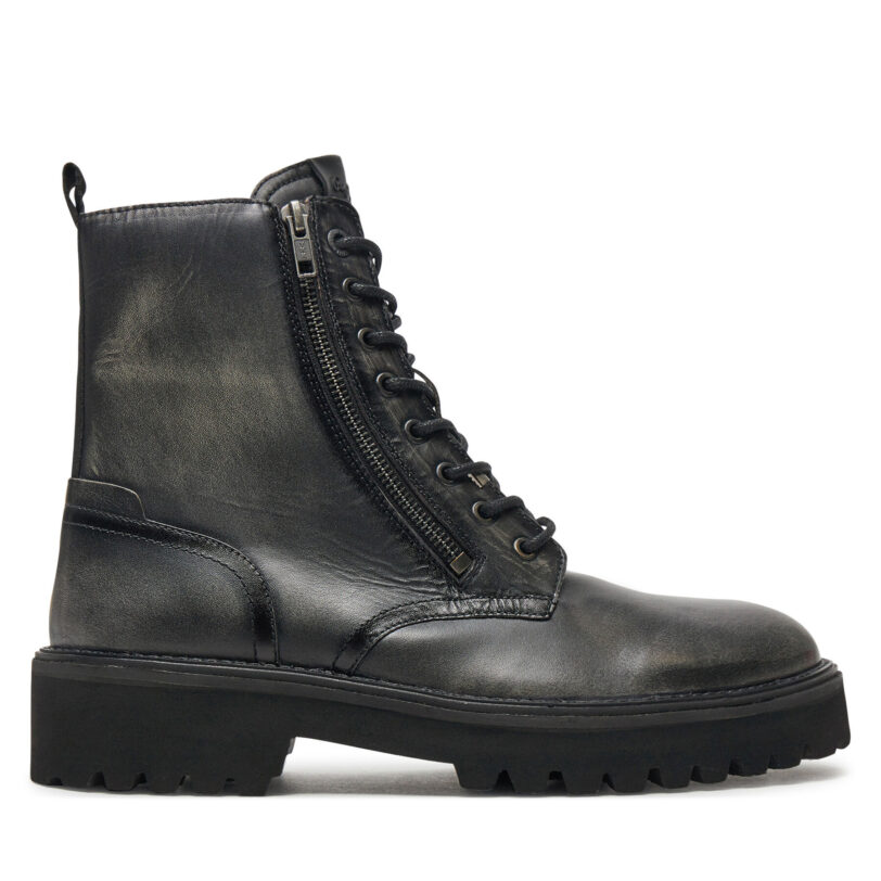 Туристически oбувки Pepe Jeans Durham Rub PMS50253 Черен цвят на ниска цена