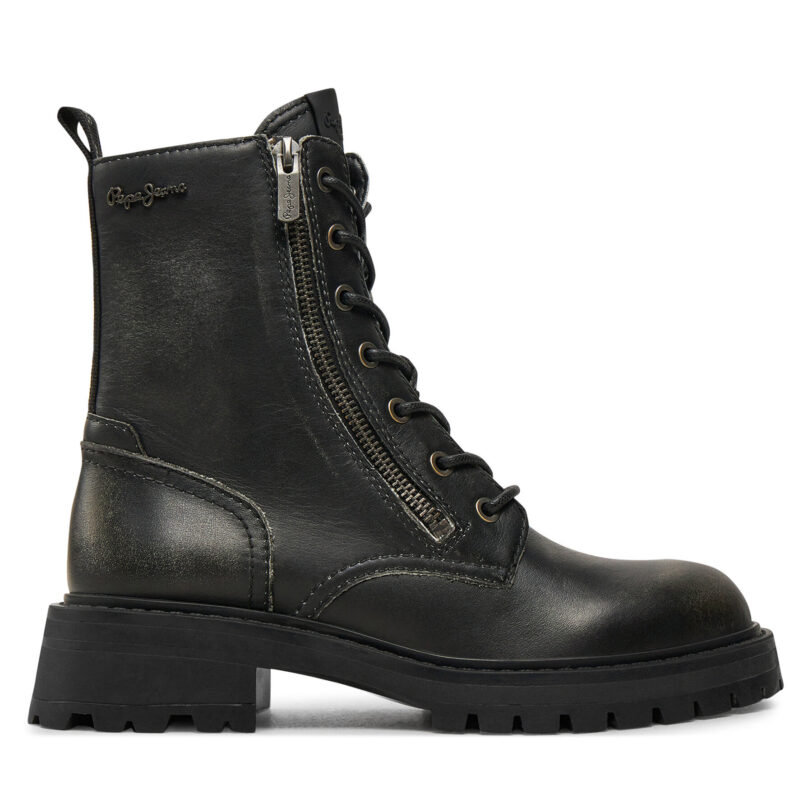 Туристически oбувки Pepe Jeans Kane PLS50548 Черен цвят на ниска цена