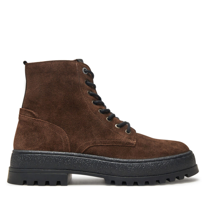 Туристически oбувки Pepe Jeans PMS50249 Кафяв цвят на ниска цена