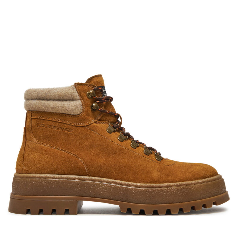 Туристически oбувки Pepe Jeans PMS50251 Кафяв цвят на ниска цена