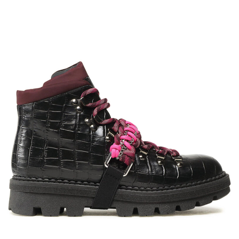 Туристически oбувки Pinko Zenzero Scarpa AI 22-23 BLKS1 1H2134 A07K Черен цвят на ниска цена