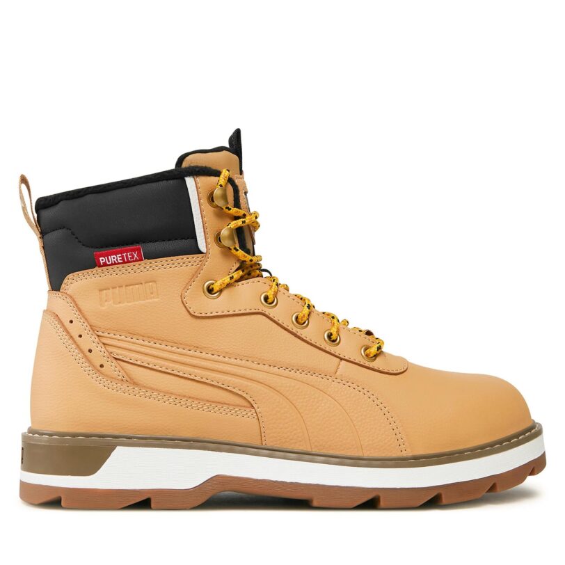 Туристически oбувки Puma Desierto v3 Puretex 393928 02 Кафяв цвят на ниска цена