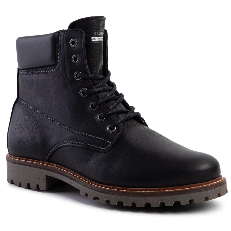 Туристически oбувки Salamander Harrold 31-49201-71 Черен цвят на ниска цена
