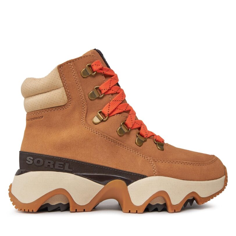 Туристически oбувки Sorel Kinetic™ Impact Conquest Wp NL5040-253 Кафяв цвят на ниска цена