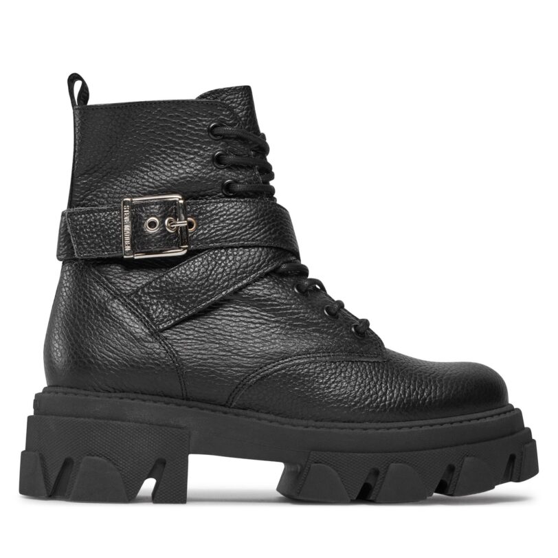 Туристически oбувки Steve Madden Mae SM19000034 SM19000034-017 Черен цвят на ниска цена