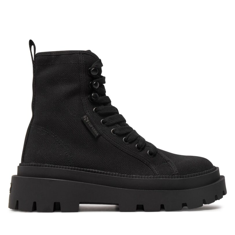 Туристически oбувки Superga Alpina Apex High 3051 S1171QW Черен цвят на ниска цена