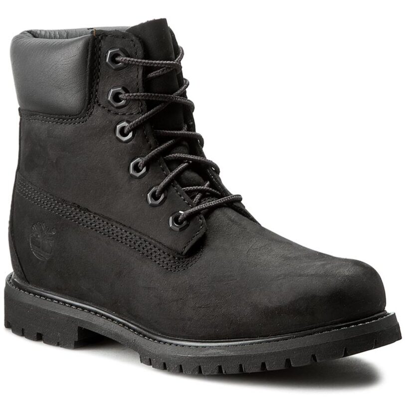 Туристически oбувки Timberland 6In Premium Boot 8658A/TB08658A0011 Черен цвят на ниска цена