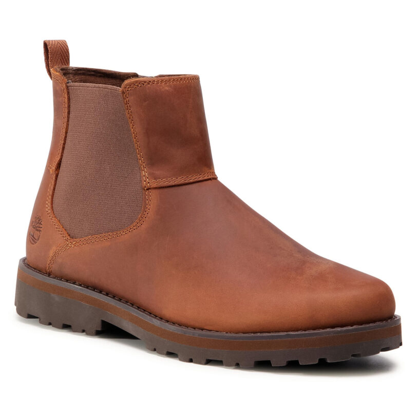 Туристически oбувки Timberland Courma Kid TB0A28QW358 Кафяв цвят на ниска цена