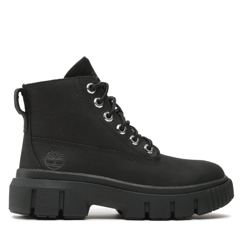 Туристически oбувки Timberland Greyfield Leather Boot TB0A5RNG0011 Черен цвят на ниска цена