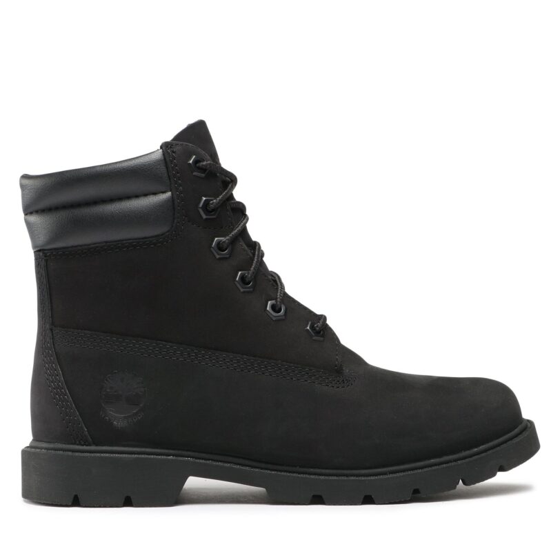Туристически oбувки Timberland Linden Woods Wp 6 Inch TB0A156S0011 Черен цвят на ниска цена