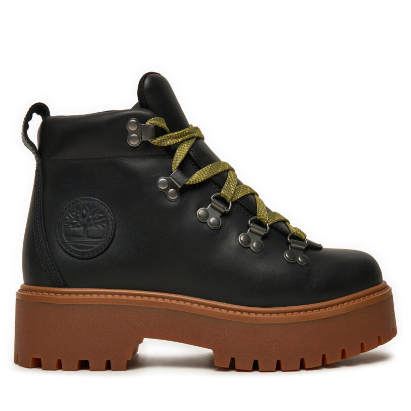 Туристически oбувки Timberland Stone Street Mid TB0A27VJW021 Черен цвят на ниска цена