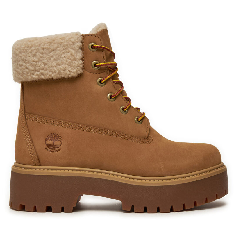 Туристически oбувки Timberland Stone Street TB0A2PU67541 Бежов цвят на ниска цена