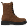 Туристически oбувки Tommy Hilfiger Lace-Up Bootie T4A5-34024-1429 Кафяв цвят на ниска цена