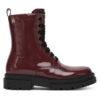 Туристически oбувки Tommy Hilfiger Lace-Up Bootie T4A5-34025-0775 S Бордо цвят на ниска цена