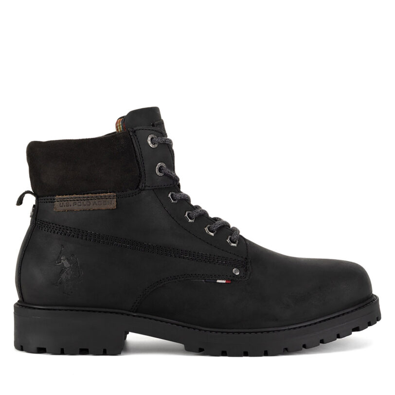 Туристически oбувки U.S. Polo Assn. YUMI002M/DL1 Черен цвят на ниска цена