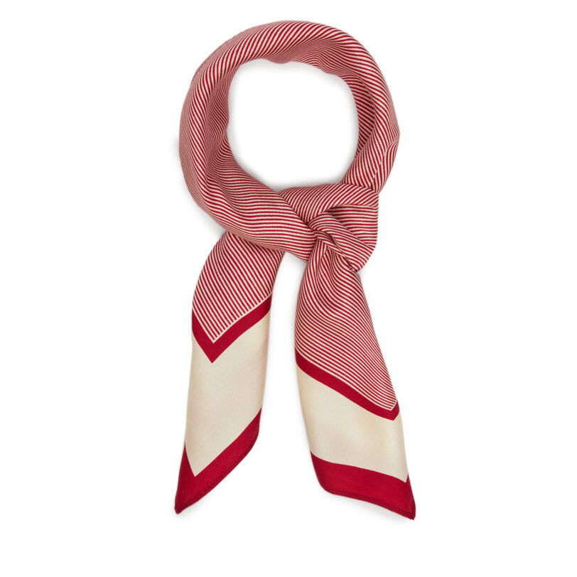 Фишу Tommy Hilfiger Elevated Flag AW0AW17629 Червен цвят на ниска цена